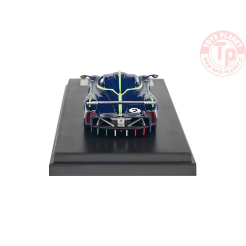 PAGANI HUAYRA R CARBON BLUE 1:64 LCD64028-CBU LCD MODELS