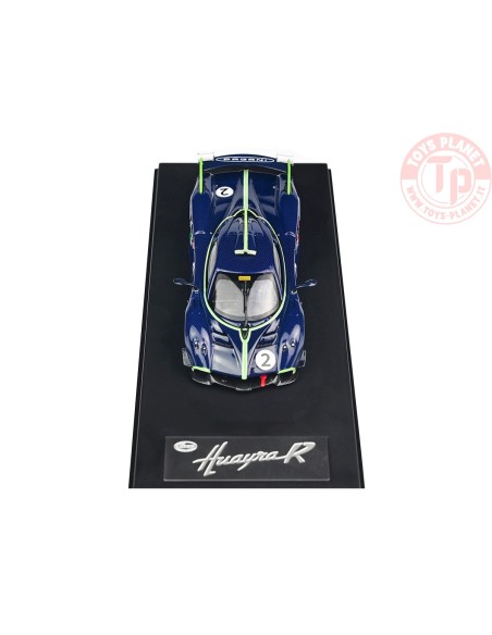 PAGANI HUAYRA R CARBON BLUE 1:64 LCD64028-CBU LCD MODELS