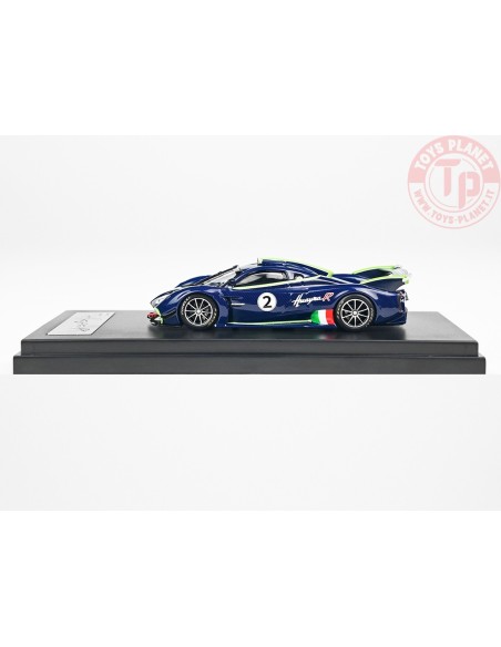 PAGANI HUAYRA R CARBON BLUE 1:64 LCD64028-CBU LCD MODELS