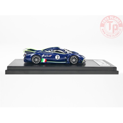 PAGANI HUAYRA R CARBON BLUE 1:64 LCD64028-CBU LCD MODELS