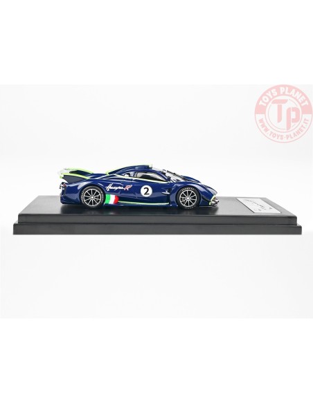 PAGANI HUAYRA R CARBON BLUE 1:64 LCD64028-CBU LCD MODELS
