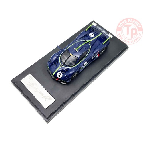 PAGANI HUAYRA R CARBON BLUE 1:64 LCD64028-CBU LCD MODELS