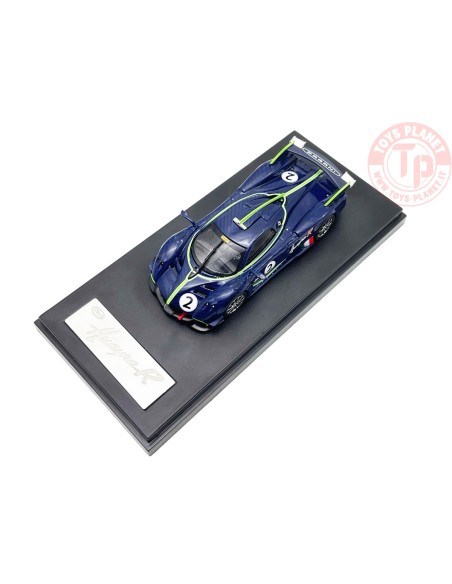 PAGANI HUAYRA R CARBON BLUE 1:64 LCD64028-CBU LCD MODELS