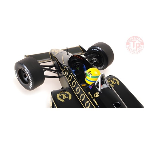 LOTUS RENAULT 98T AYRTON SENNA 1986 DIRTY VERSION 30TH ANNIVERSARY COLLECTION 1:18 MINICHAMPS 540863812 MINICHAMPS