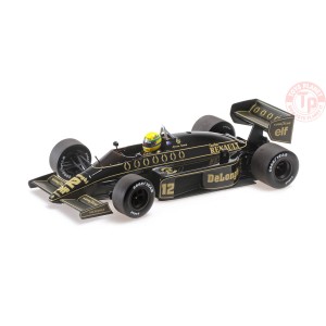 LOTUS RENAULT 98T AYRTON SENNA 1986 DIRTY VERSION 30TH ANNIVERSARY COLLECTION 1:18 MINICHAMPS 540863812 MINICHAMPS