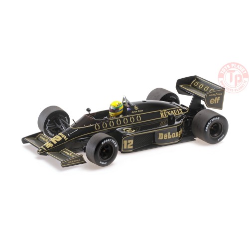 LOTUS RENAULT 98T AYRTON SENNA 1986 DIRTY VERSION 30TH ANNIVERSARY COLLECTION 1:18 MINICHAMPS 540863812 MINICHAMPS