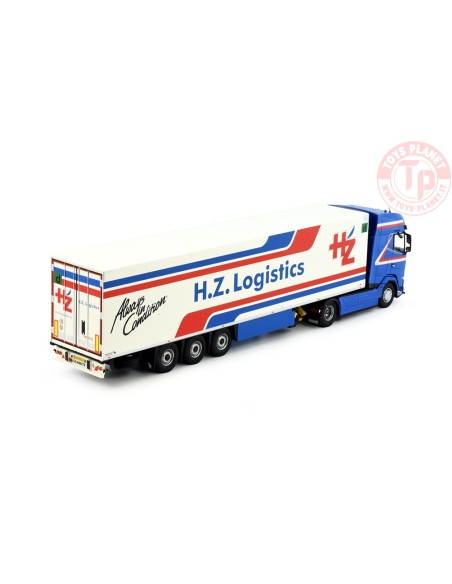 DAF XG+ 4x2 with 3-axle reefer trailer HZ Logistics TEKNO 84286 TEKNO DAF XG+ 4x2 with 3-axle reefer trailer HZ Logistics TEKNO 84286 TEKNO