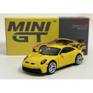 PORSCHE 911 GT3-RACING YELLOW 1/64 MGT00565-R MINI GT