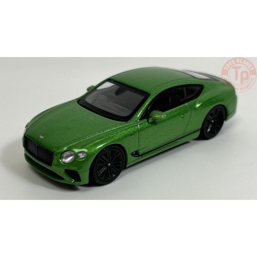 BENTLEY CONTINENTAL GT SPEED 2022-APPLE GREEN 1/64 MGT00473-R MINI GT