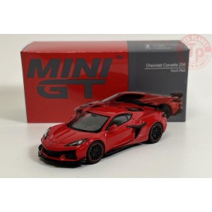 CHEVROLET CORVETTE Z06 2023-TORCH RED 1/64 MGT00477-L MINI GT