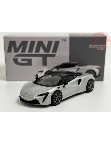 MCLAREN ARTURA-ICE SILVER 1/64 MGT00582-L MINI GT