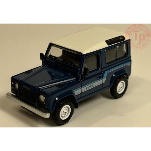 LAND ROVER DEFENDER 30 COUNTY WAGON-STRATOS BLUE 1/64 MGT00353-L MINI GT