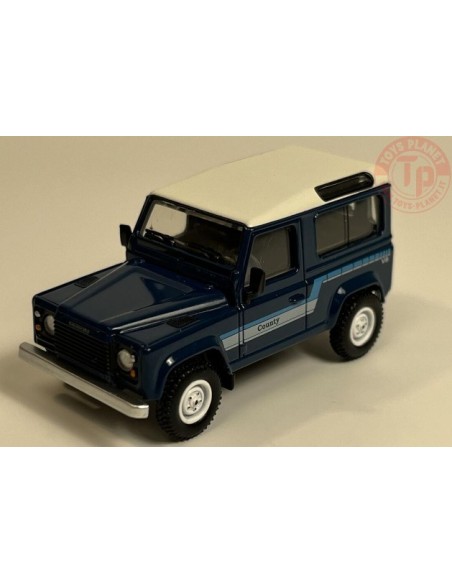 LAND ROVER DEFENDER 30 COUNTY WAGON-STRATOS BLUE 1/64 MGT00353-L MINI GT