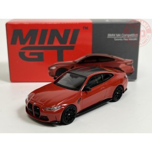 BMW M4 COMPETITION-TORONTO RED METALLIC 1/64 MGT00566-R MINI GT