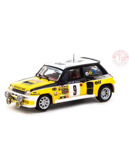 RENAULT 5 TURBO-MONTE CARLO RALLY 1981 WINNER J.RAGNOTTI/J.M ANDRIE-YELLOW/WHITE/BLACK 1/64 T64-TL060-81MCR09 TARMAC WORKS RENAULT 5 TURBO-MONTE CARLO RALLY 1981 WINNER J.RAGNOTTI/J.M ANDRIE-YELLOW/WHITE/BLACK 1/64 T64-TL060-81MCR09 TARMAC WORKS