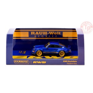 PORSCHE RWB BACKDATE PANDORA ONE-BLUE 1/64 T64-046-P0 TARMAC WORKS