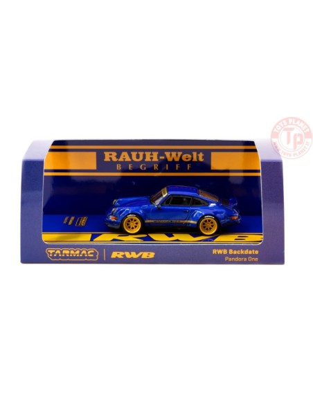PORSCHE RWB BACKDATE PANDORA ONE-BLUE 1/64 T64-046-P0 TARMAC WORKS
