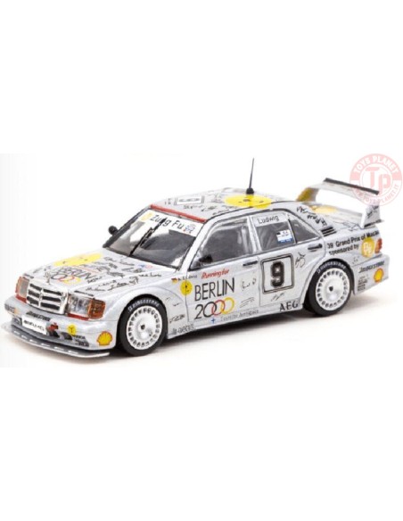 MERCEDES-BENZ 190 E 2.5-16 EVOLUTION II-MACAU GUIA RACE 1992-KLAUS LUDWIG-GREY/WHITE 1/64 T64-024-92MGP09 TARMAC WORKS MERCEDES-BENZ 190 E 2.5-16 EVOLUTION II-MACAU GUIA RACE 1992-KLAUS LUDWIG-GREY/WHITE 1/64 T64-024-92MGP09 TARMAC WORKS