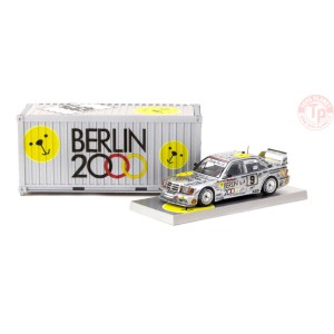 MERCEDES-BENZ 190 E 2.5-16 EVOLUTION II-MACAU GUIA RACE 1992-KLAUS LUDWIG-GREY/WHITE 1/64 T64-024-92MGP09 TARMAC WORKS