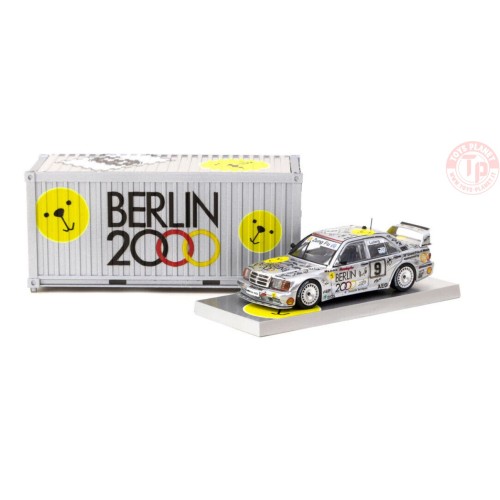 MERCEDES-BENZ 190 E 2.5-16 EVOLUTION II-MACAU GUIA RACE 1992-KLAUS LUDWIG-GREY/WHITE 1/64 T64-024-92MGP09 TARMAC WORKS