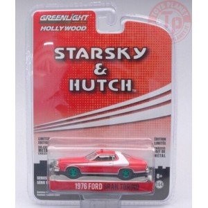 1976 FORD GRAN TORINO-CERCHI VERDI 1/64 44855-V GREENLIGHT