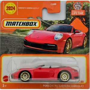 PORSCHE 911 CARRERA CABRIOLET 1/64 MATCHBOX HVN24 MATCHBOX