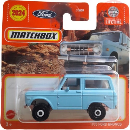 1970 FORD BRONCO 1/64 MATCHBOX HVN34 MATCHBOX