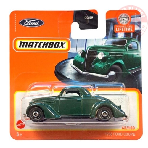 1936 FORD COUPE 1/64 MATCHBOX HVN80 MATCHBOX