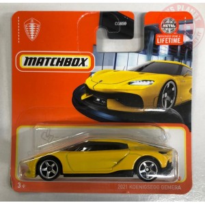 2021 KOENIGSEGG GEMERA 1/64 MATCHBOX HXM68 MATCHBOX