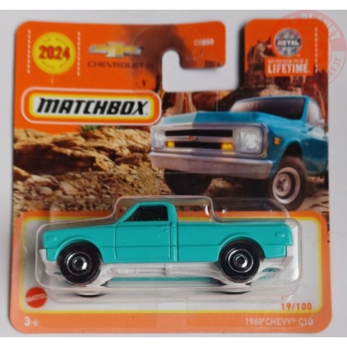 1968 CHEVY C10 1/64 MATCHBOX HVN32 MATCHBOX