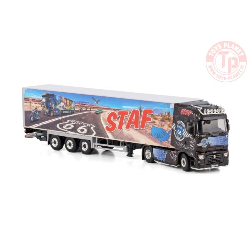 RENAULT T HIGH 4X2 REEFER TRAILER - 3 AXLE STAF WSI 01-4119 WSI MODELS