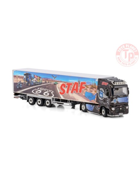 RENAULT T HIGH 4X2 REEFER TRAILER - 3 AXLE STAF WSI 01-4119 WSI MODELS