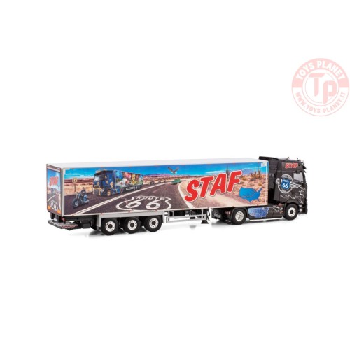 RENAULT T HIGH 4X2 REEFER TRAILER - 3 AXLE STAF WSI 01-4119 WSI MODELS