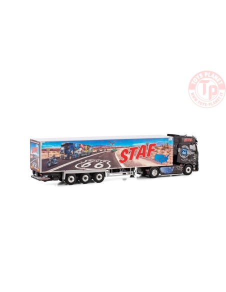RENAULT T HIGH 4X2 REEFER TRAILER - 3 AXLE STAF WSI 01-4119 WSI MODELS