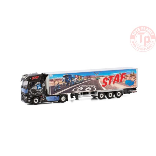 RENAULT T HIGH 4X2 REEFER TRAILER - 3 AXLE STAF WSI 01-4119 WSI MODELS