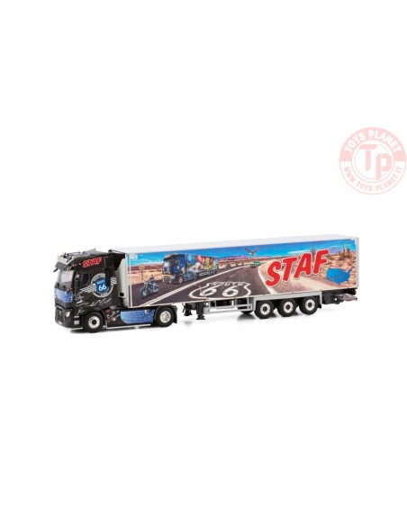 RENAULT T HIGH 4X2 REEFER TRAILER - 3 AXLE STAF WSI 01-4119 WSI MODELS