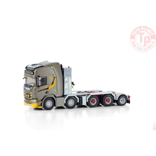 SCANIA R HIGHLINE CR20H 8X4 ADD ON AXLE VASSBAKK & STOL WSI 01-4221 WSI MODELS