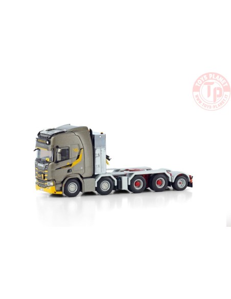 SCANIA R HIGHLINE CR20H 8X4 ADD ON AXLE VASSBAKK & STOL WSI 01-4221 WSI MODELS