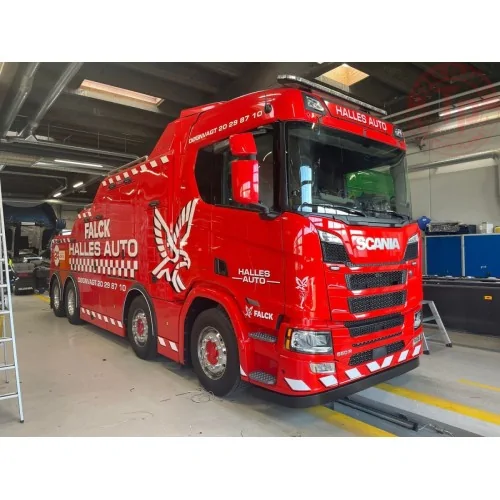 SCANIA R NORMAL CR20N 8X4 FALKOM 8X4 HALLES AUTO WSI 01-4260 WSI MODELS
