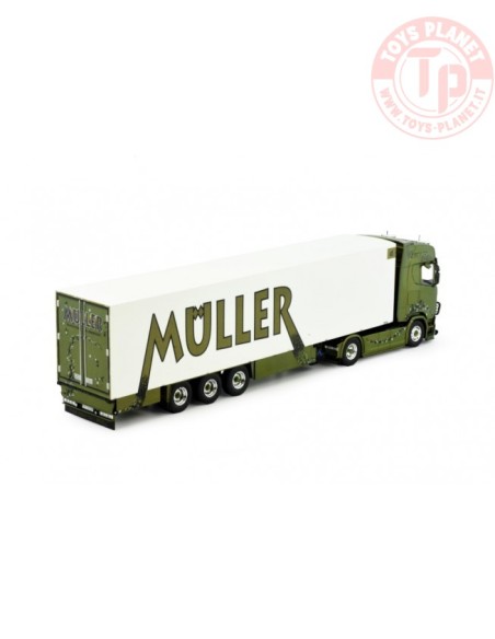 Scania Next-Gen s-serie 4x2 Highline met koeltrailer Muller Ermensee GmbH TEKNO 83565 TEKNO