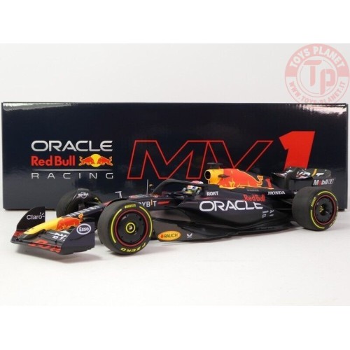 Red Bull RB19 Verstappen Monaco World Champion 2023 1/18 MINICHAMPS 110230701 MINICHAMPS