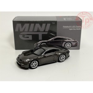 PORSCHE 911 GT3 TOURING AGATE GREY METALLIC 1/64 MGT00373-R MINI GT
