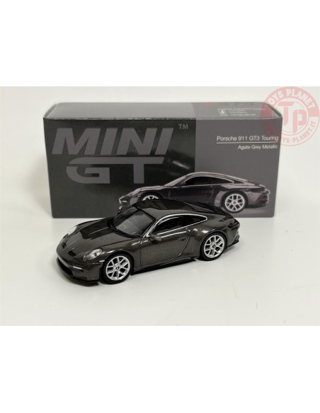 PORSCHE 911 GT3 TOURING AGATE GREY METALLIC 1/64 MGT00373-R MINI GT