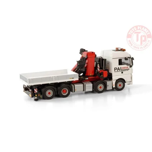 MAN TGX XLX EURO 6C 8X4 SWAP BODY WITH PALFINGER PK 165.002 TEC7 + JIB PREMIUM LINE WSI 04-2138 WSI MODELS