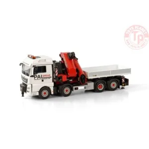 MAN TGX XLX EURO 6C 8X4 SWAP BODY WITH PALFINGER PK 165.002 TEC7 + JIB PREMIUM LINE WSI 04-2138 WSI MODELS