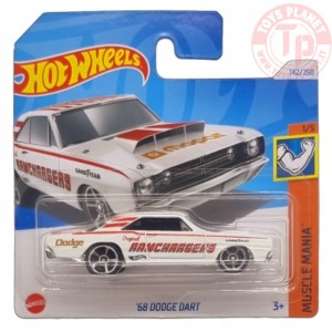 '68 DODGE DART 1/64 HOT WHEELS HTC57 HOT WHEELS
