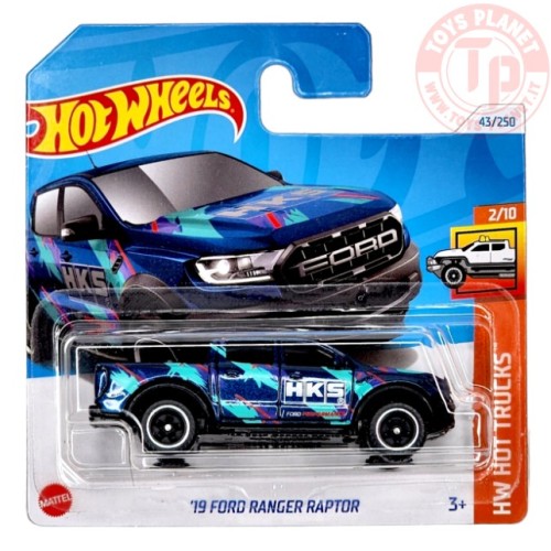 '19 FORD RANGER RAPTOR 1/64 HOT WHEELS HTD05 HOT WHEELS