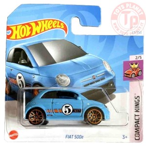 FIAT 500E 1/64 HOT WHEELS HTD03 HOT WHEELS