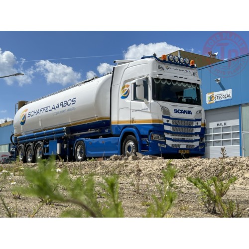 Scania NGR 4x2 highline con semirimorchio silo Schaffelaarsbos TEKNO 85548 TEKNO