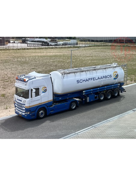 Scania NGR 4x2 highline con semirimorchio silo Schaffelaarsbos TEKNO 85548 TEKNO Scania NGR 4x2 highline con semirimorchio silo Schaffelaarsbos TEKNO 85548 TEKNO
